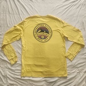 Mens Billabong Organic Premium Adventure Division Long Sleeve Cotton Shirt Large